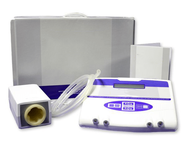 Dispositivo de vacío para el tratamiento de la prostatitis.