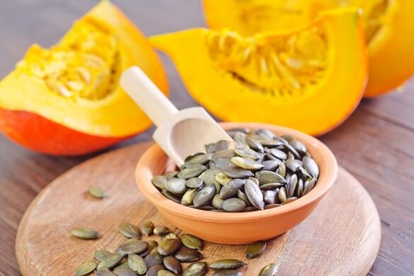 semillas de calabaza para el tratamiento de la prostatitis